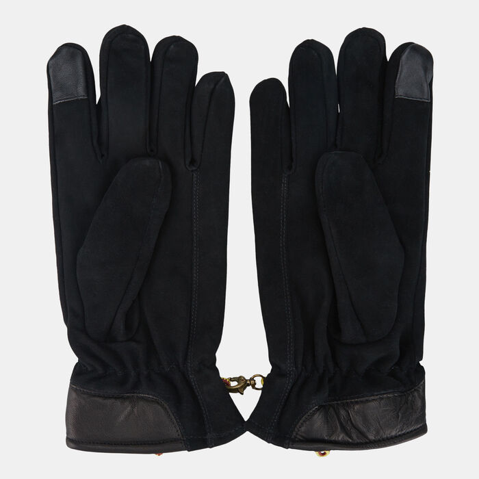Timberland Men's Nubuck With Touch Tips Gloves Black Timberland Men's Nubuck With Touch Tips Gloves Black image number 1