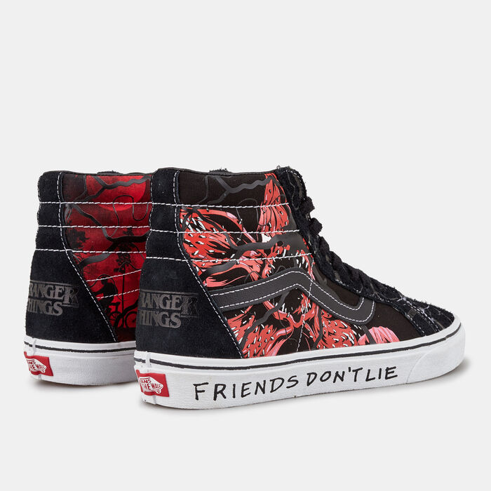 Vans x Stranger Things Sk8-Hi Reissue Unisex Shoe Black image number 2