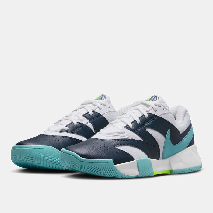 Nike Men's NikeCourt Lite 4 Tennis Shoes Blue Nike Men's NikeCourt Lite 4 Tennis Shoes Blue image number 1