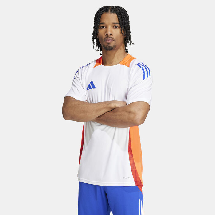 adidas Men's Tiro 24 Competition Football Jersey White adidas Men's Tiro 24 Competition Football Jersey White image number 0