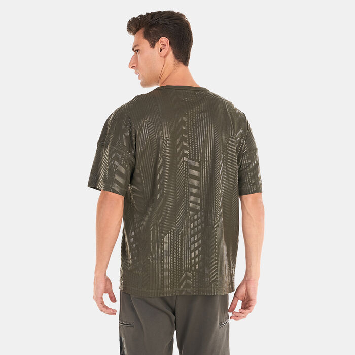 EA7 Emporio Armani Men's Train Graphic Series T-Shirt Green EA7 Emporio Armani Men's Train Graphic Series T-Shirt Green image number 1
