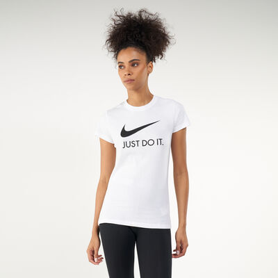 Nike Women's Just Do It Slim T-Shirt White