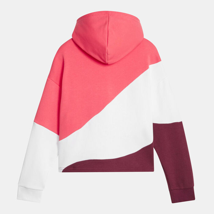 PUMA Kids' Power Cat Hoodie (Older Kids) Pink PUMA Kids' Power Cat Hoodie (Older Kids) Pink image number 1