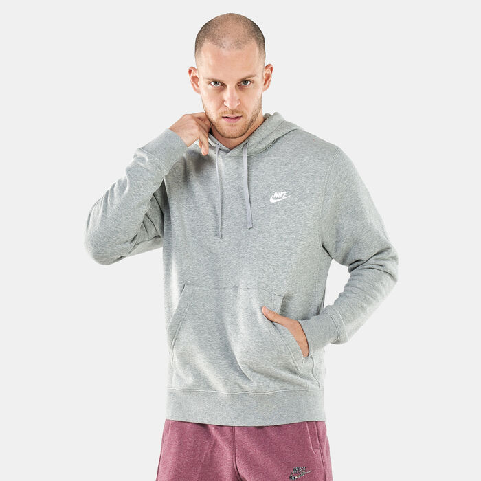 Nike Men's Sportswear Club Hoodie Grey Nike Men's Sportswear Club Hoodie Grey image number 0
