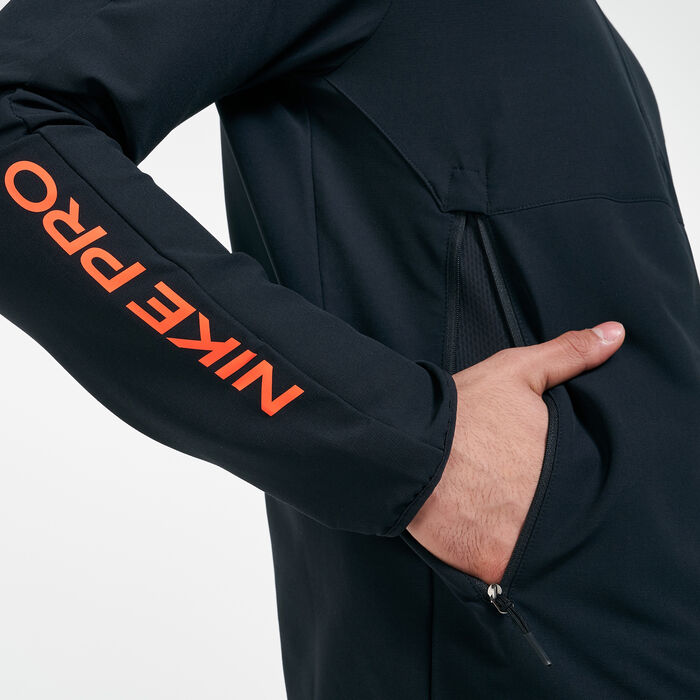 Nike Men's Pro 1/4 Zip Hoodie Multi image number 3