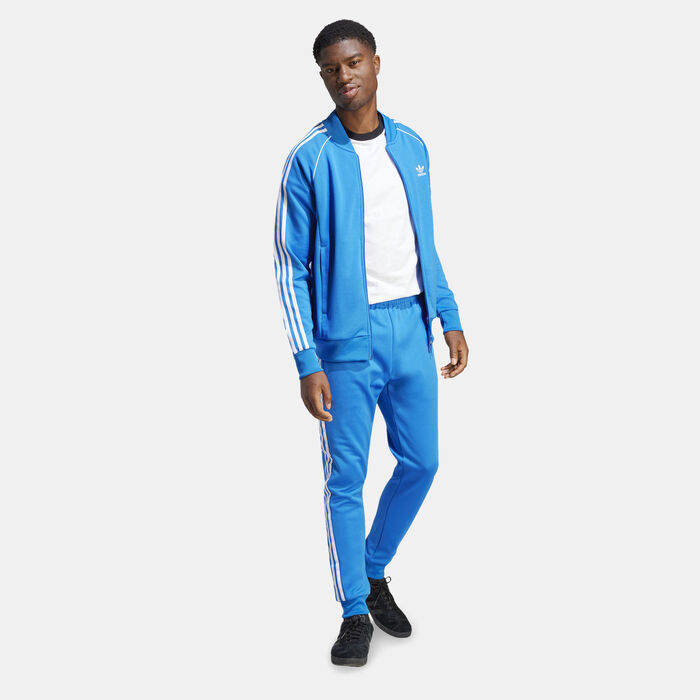 adidas Originals Men's Adicolor SST Track Pants Blue adidas Originals Men's Adicolor SST Track Pants Blue image number 2