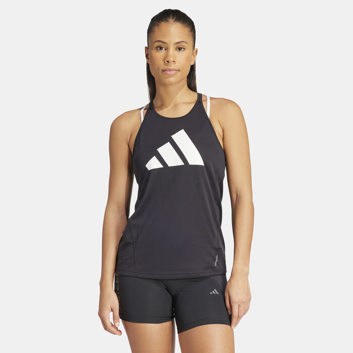 adidas Women's Run It Tank Top Black image number 0
