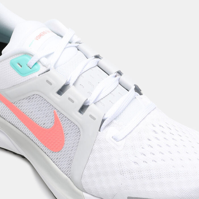 Nike Women's Air Zoom Vomero 16 Road Running Shoe White Nike Women's Air Zoom Vomero 16 Road Running Shoe White image number 4