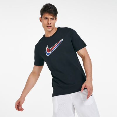 Nike Men's Mash Swoosh T-Shirt Black