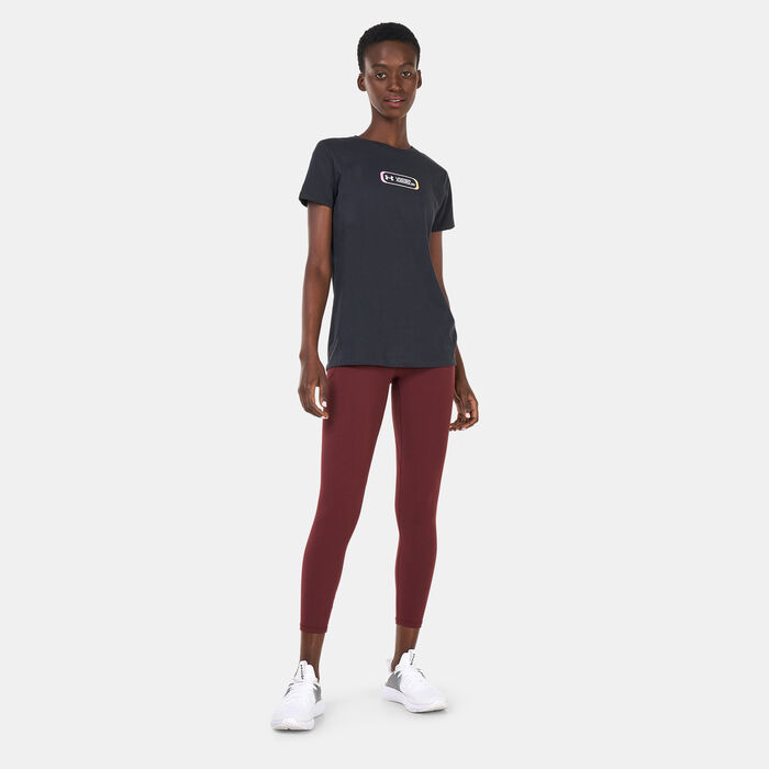 Under Armour Women's UA Gradient Pill T-Shirt Black Under Armour Women's UA Gradient Pill T-Shirt Black image number 2