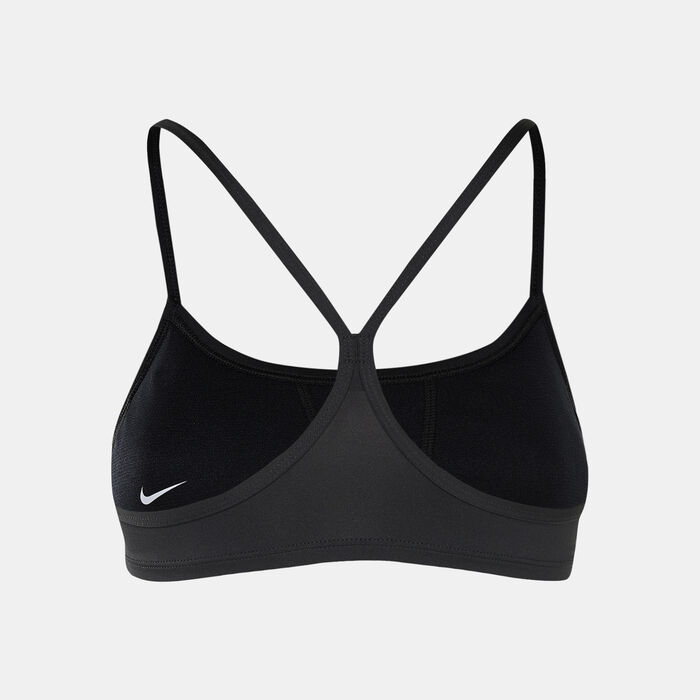 Nike Swim Women's Essential Racerback Bikini Top Black Nike Swim Women's Essential Racerback Bikini Top Black image number 1