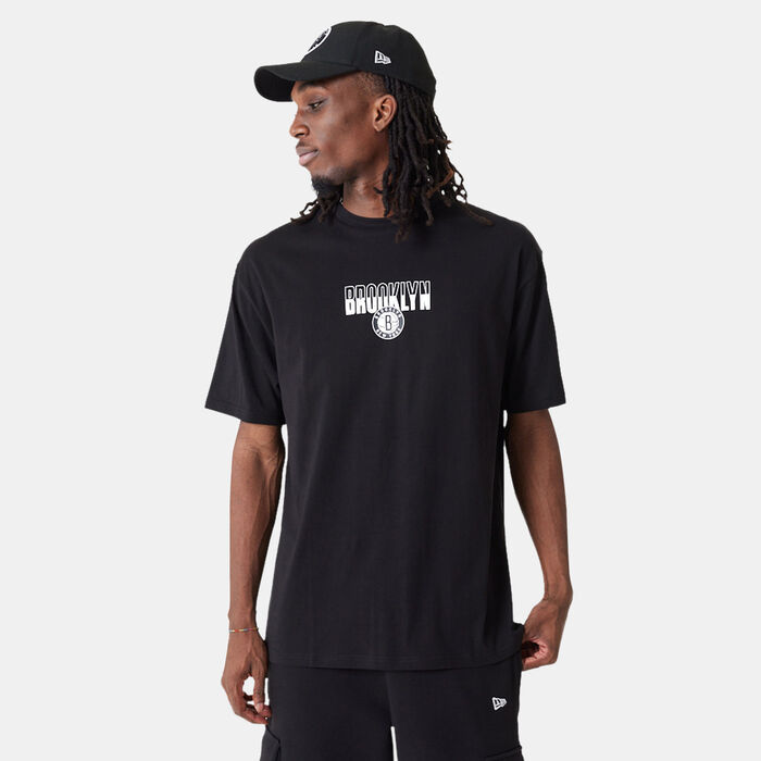 New Era Men's Brooklyn Nets NBA City Graphic T-Shirt Black New Era Men's Brooklyn Nets NBA City Graphic T-Shirt Black image number 0