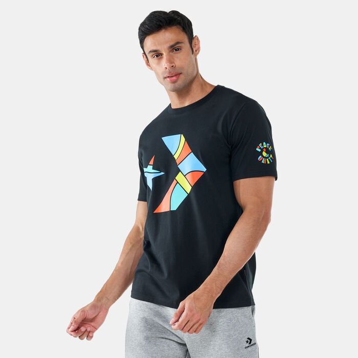Converse Men's Peace and Unity T-Shirt Converse Men's Peace and Unity T-Shirt image number 0