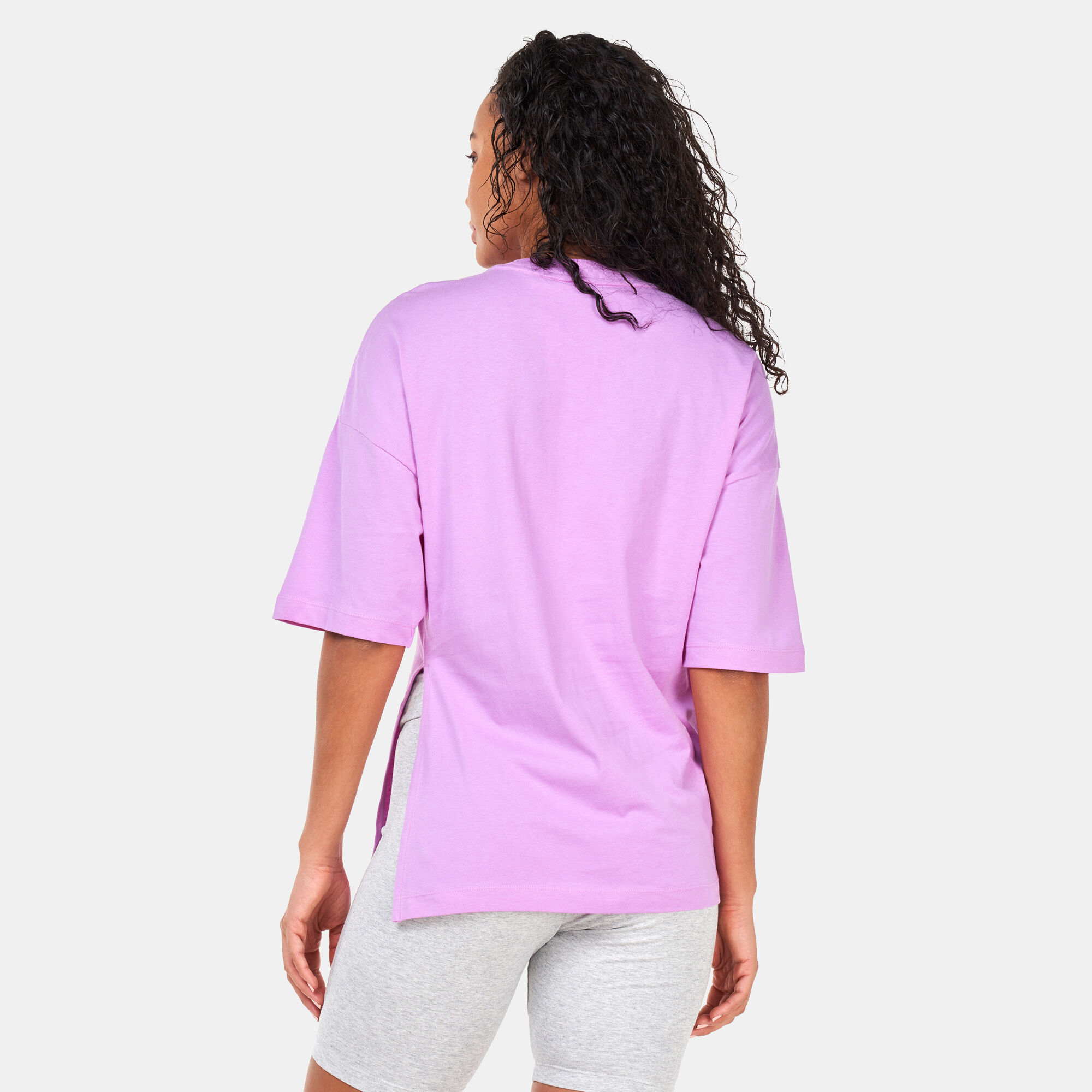 【LOULOUSEOUL】Orchid Cubic T-Shirt (Purple) Orchid Purple Unisex Ultra Cotton Tee – Royal T UK
