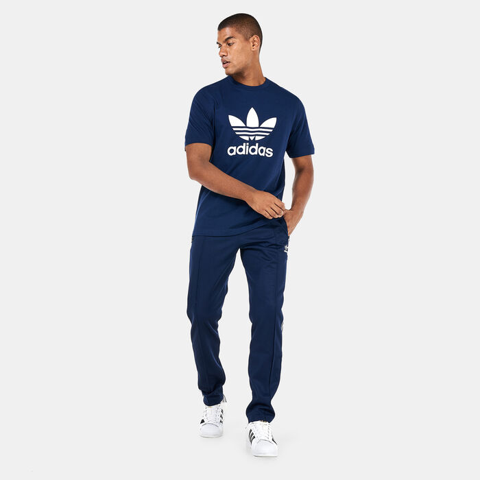 adidas Originals Men's Adicolor Classics Trefoil T-Shirt Blue image number 2