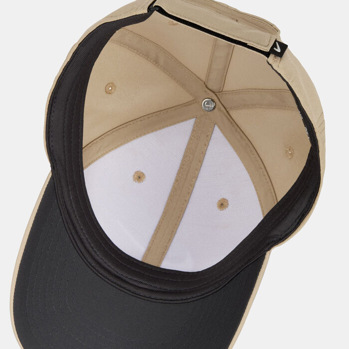 Nike Men's Dri-FIT Club Structured Swoosh Cap Beige image number 3