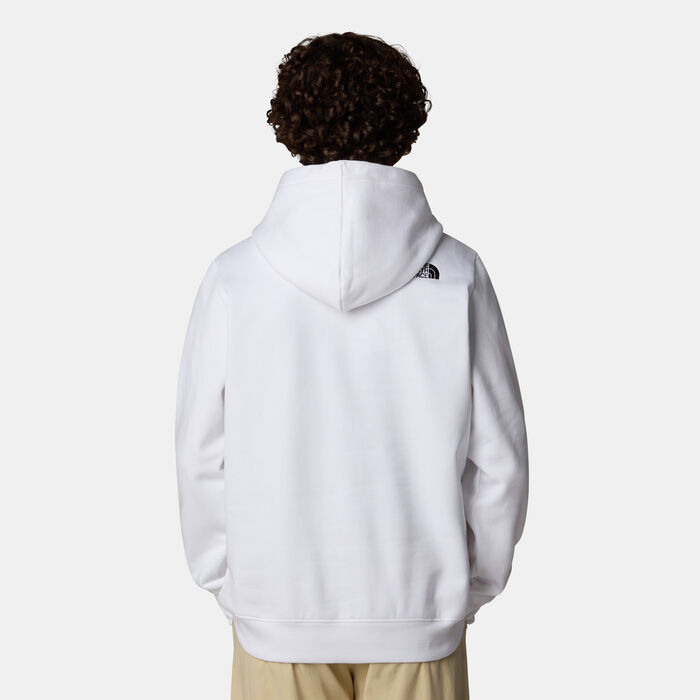 The North Face Men's Drew Peak Hoodie White The North Face Men's Drew Peak Hoodie White image number 1
