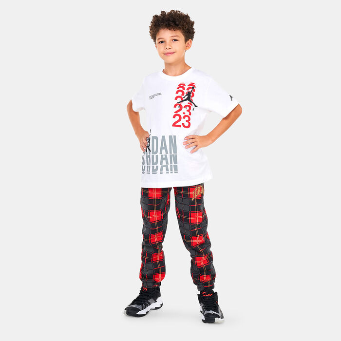 Jordan Kids' All Around Game T-Shirt (Older Kids) White image number 2