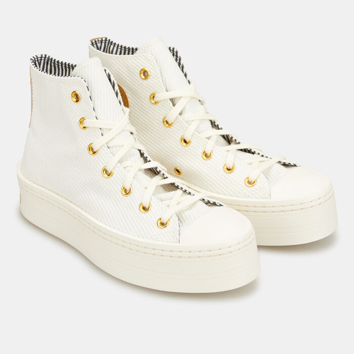 Converse Women's Chuck Taylor All Star Modern Lift Shoes White Converse Women's Chuck Taylor All Star Modern Lift Shoes White image number 1