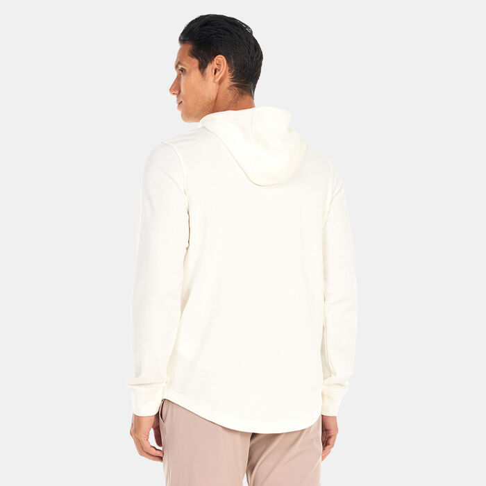Under Armour Men's Project Rock Terry Hoodie White Under Armour Men's Project Rock Terry Hoodie White image number 1