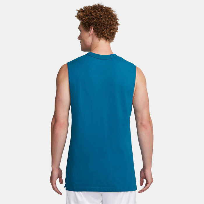 Jordan Men's Sport Dri-FIT Top Blue image number 1