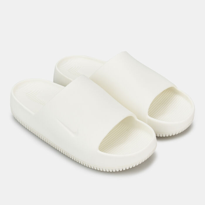 Nike Women's Calm Slides Ivory image number 1