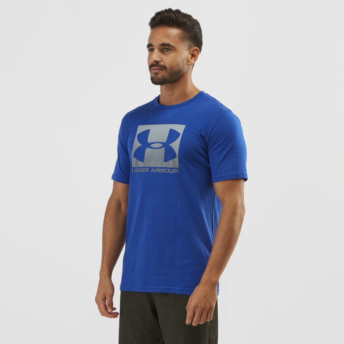 Under Armour Boxed Sportstyle T-Shirt Blue Under Armour Boxed Sportstyle T-Shirt Blue image number 0