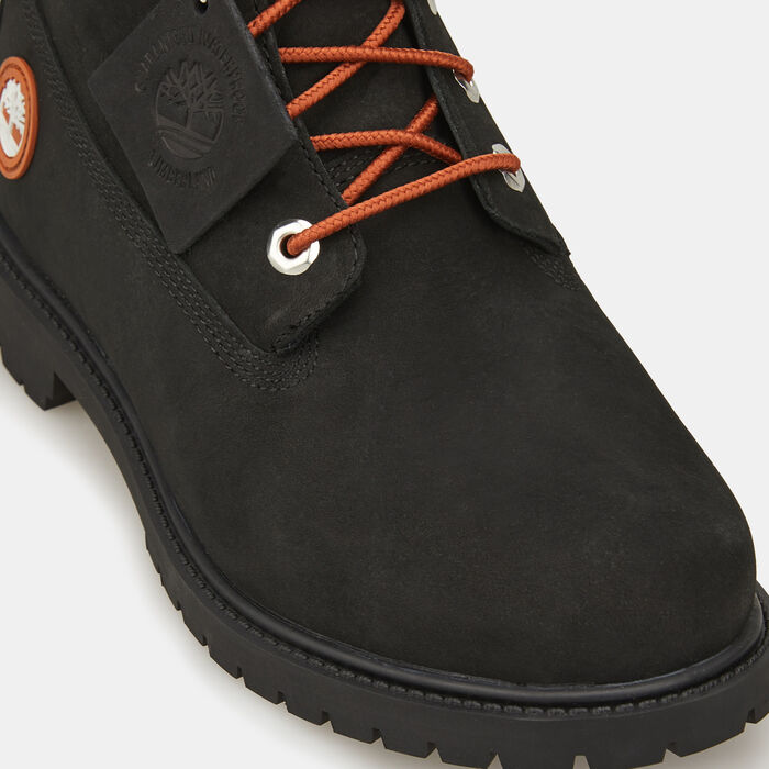 Timberland Women's 6-Inch Heritage Cupsole Waterproof Boot Black Timberland Women's 6-Inch Heritage Cupsole Waterproof Boot Black image number 4