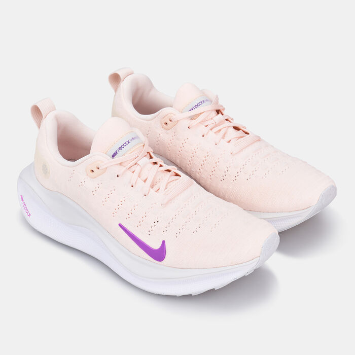 Nike Women's InfinityRN 4 Road Running Shoe Pink image number 2