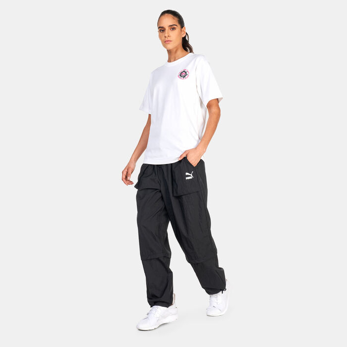 PUMA Women's Dare To Woven Pants Black PUMA Women's Dare To Woven Pants Black image number 2