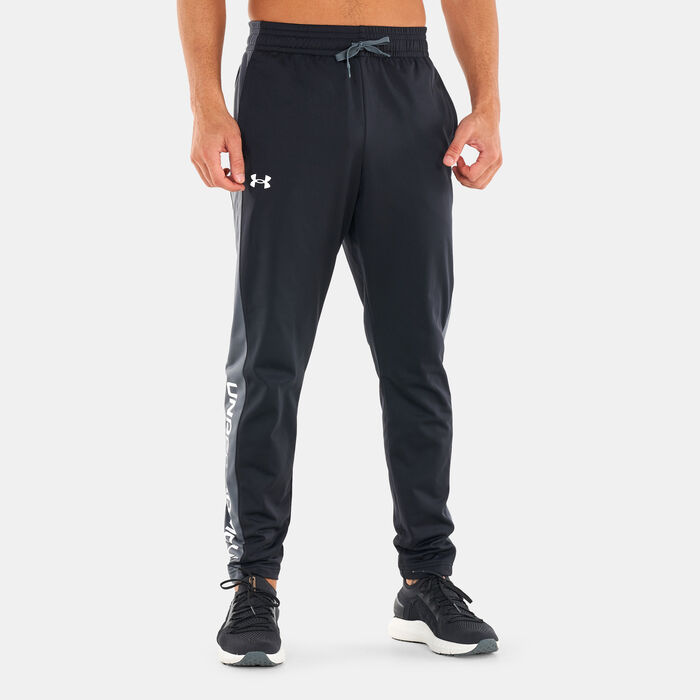 Under Armour Men's UA Brawler Track Pants Black Under Armour Men's UA Brawler Track Pants Black image number 0