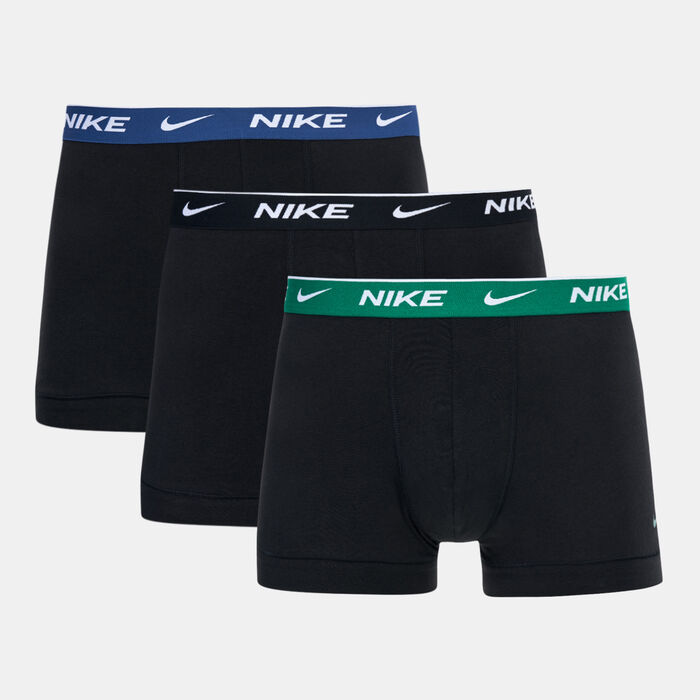 Nike Men's Trunk Briefs (3 Pack) Black Nike Men's Trunk Briefs (3 Pack) Black image number 0
