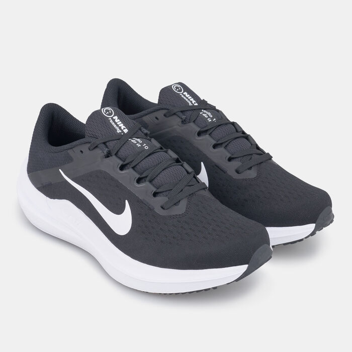Nike Women's Winflo 10 Road Running Shoe Black Nike Women's Winflo 10 Road Running Shoe Black image number 2