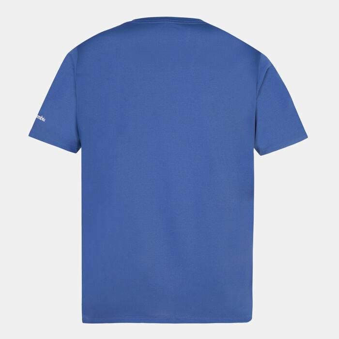 Columbia Men's Hike Graphic T-Shirt Blue image number 1