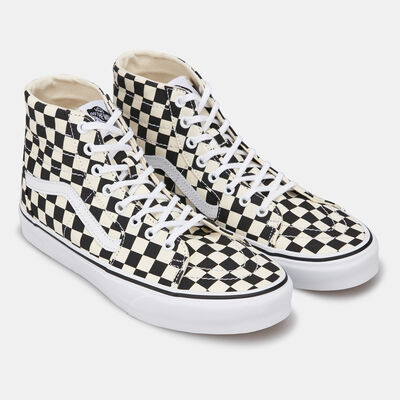 Vans Sk8-Hi Tapered Checkerboard Unisex Shoe Black