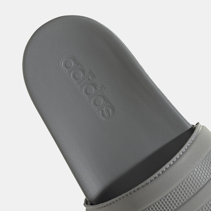 adidas Men's Adilette Comfort Slides Grey adidas Men's Adilette Comfort Slides Grey image number 5