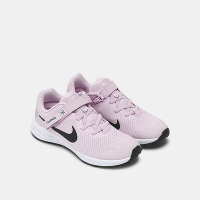 Nike Kids' Revolution 6 FlyEase Shoes Pink