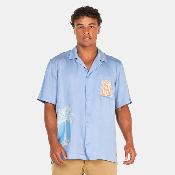 adidas Originals Men's Graphic Glide Shirt Blue adidas Originals Men's Graphic Glide Shirt Blue image number 0