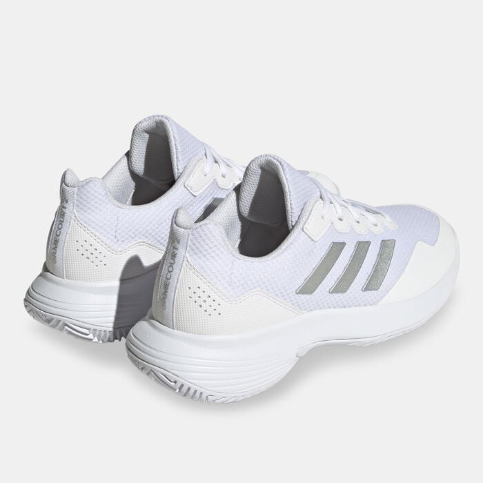 adidas Women's GameCourt 2.0 Tennis Shoe White adidas Women's GameCourt 2.0 Tennis Shoe White image number 2