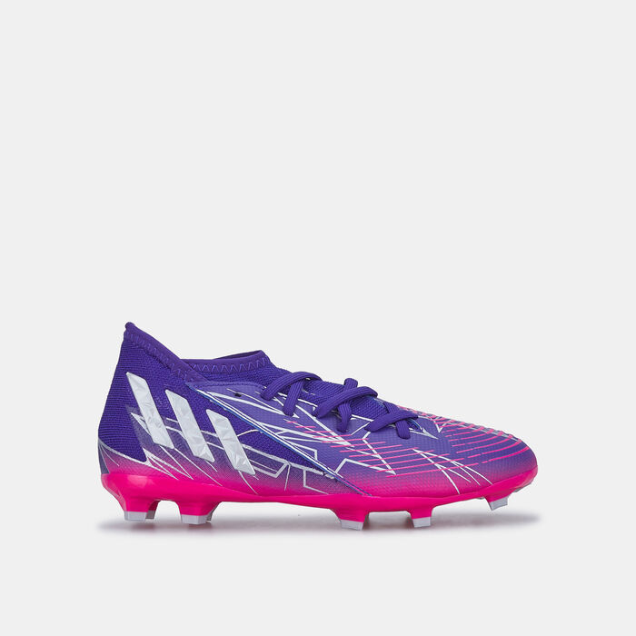 adidas Kids' Predator Edge.3 Firm Ground Football Shoe Purple adidas Kids' Predator Edge.3 Firm Ground Football Shoe Purple image number 0