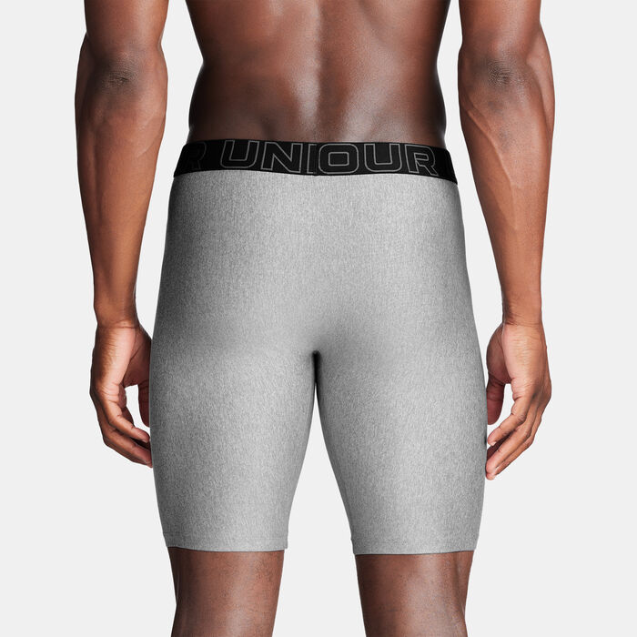 Under Armour Men's Performance Tech Boxerjock Boxers (3 Pack) Grey Under Armour Men's Performance Tech Boxerjock Boxers (3 Pack) Grey image number 1