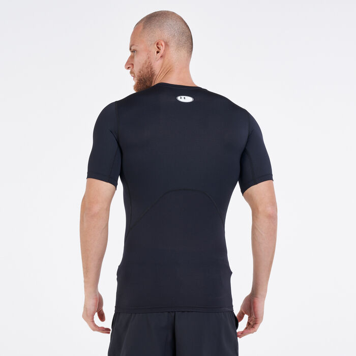 Under Armour Men's HeatGear® Armour T-Shirt Black image number 1