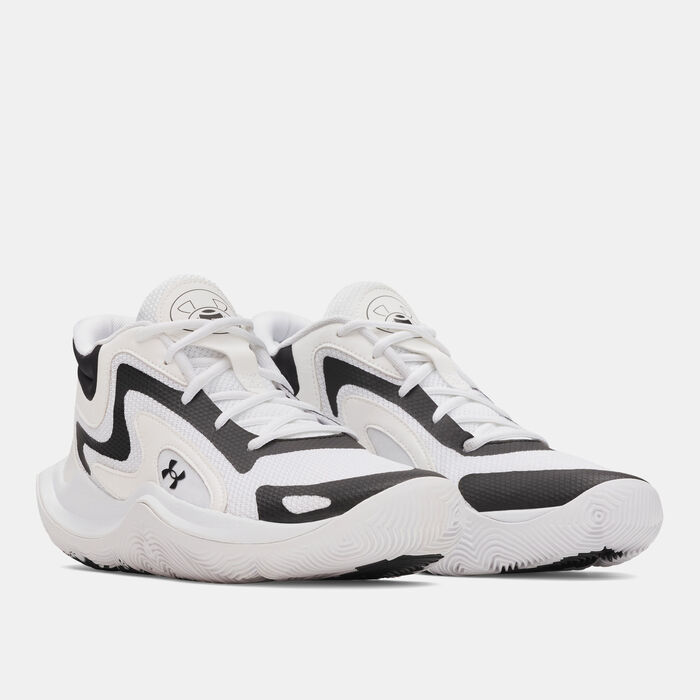 Under Armour Jet '25 Basketball Shoes White image number 1