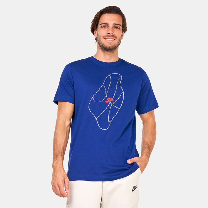 Nike Men's Dri-FIT SSNL T-Shirt Blue Nike Men's Dri-FIT SSNL T-Shirt Blue image number 0
