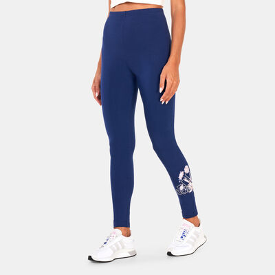 adidas Women's Bloom Leggings Blue