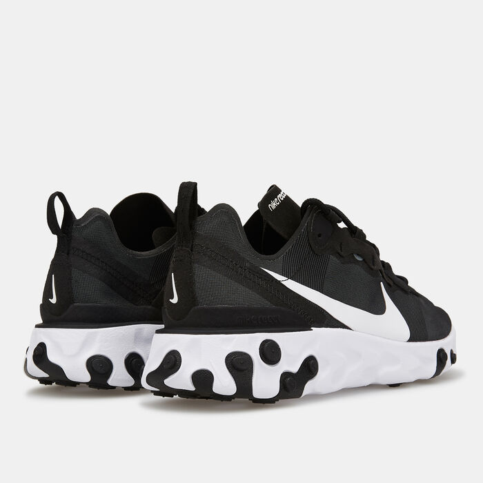 Nike Women's React Element 55 Shoe Black image number 3