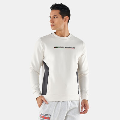 Under Armour Men's UA Summit Knit Sweatshirt Beige Under Armour Men's UA Summit Knit Sweatshirt Beige