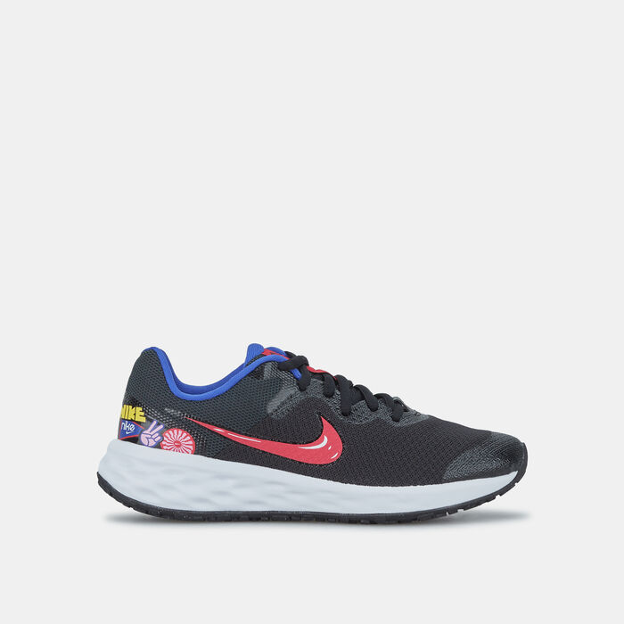 Nike Kids' Revolution 6 SE Road Running Shoe (Older Kids) Black image number 0