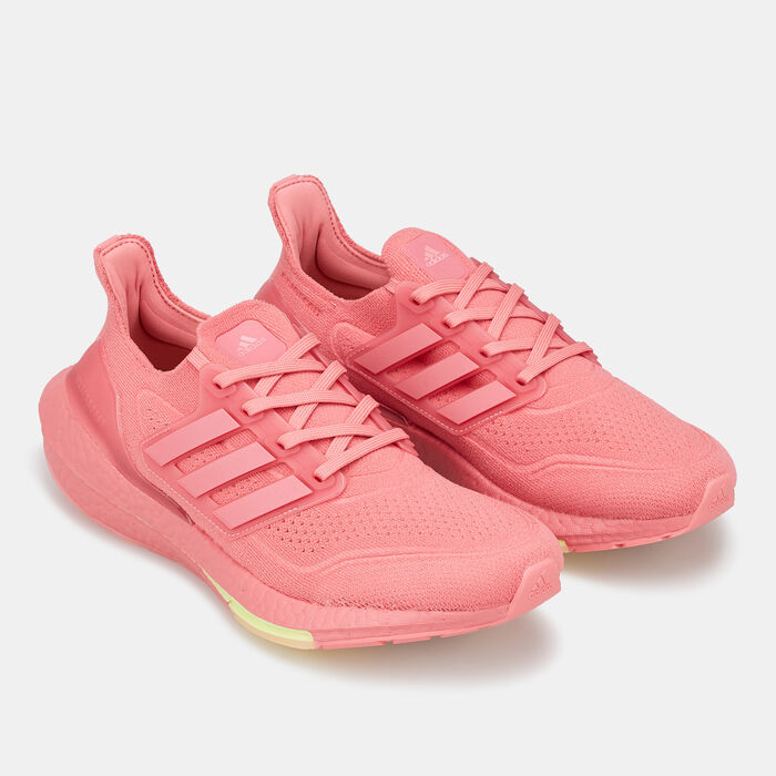adidas Women's Ultraboost 21 Shoe Pink adidas Women's Ultraboost 21 Shoe Pink image number 1