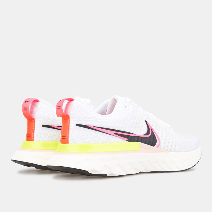 Nike Men's React Infinity Run Flyknit 2 Running Shoe White Nike Men's React Infinity Run Flyknit 2 Running Shoe White image number 2